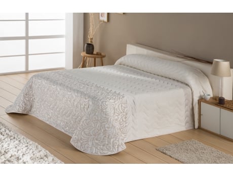 Colcha ESTORALIS Beige 250 x 270 cm