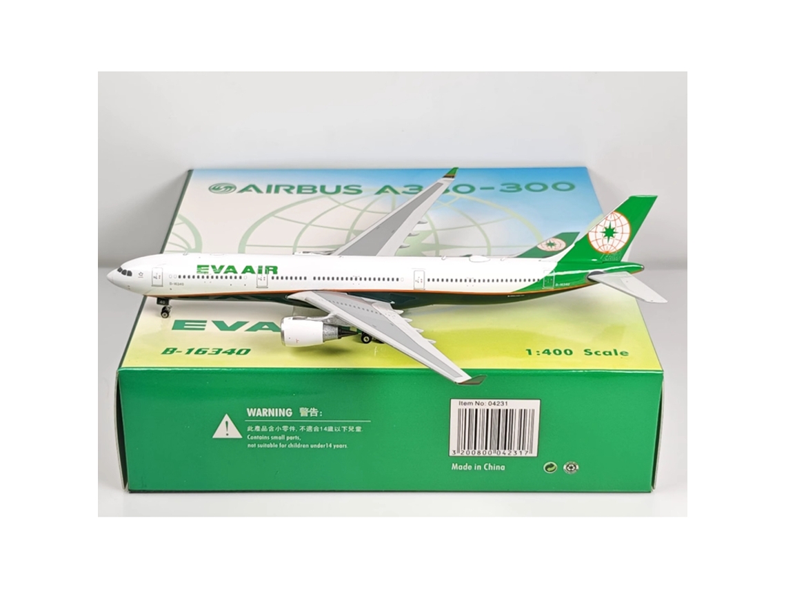 Modelo De Avión De Aleación A Escala 1/400, Juguete Coleccionable, Adorno