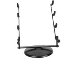 Soporte De Hierro Negro Para Flauta Con Base Redonda, Estante De Almacenamiento Dizi Para Oficina, Soporte De Exhibición Vertical...