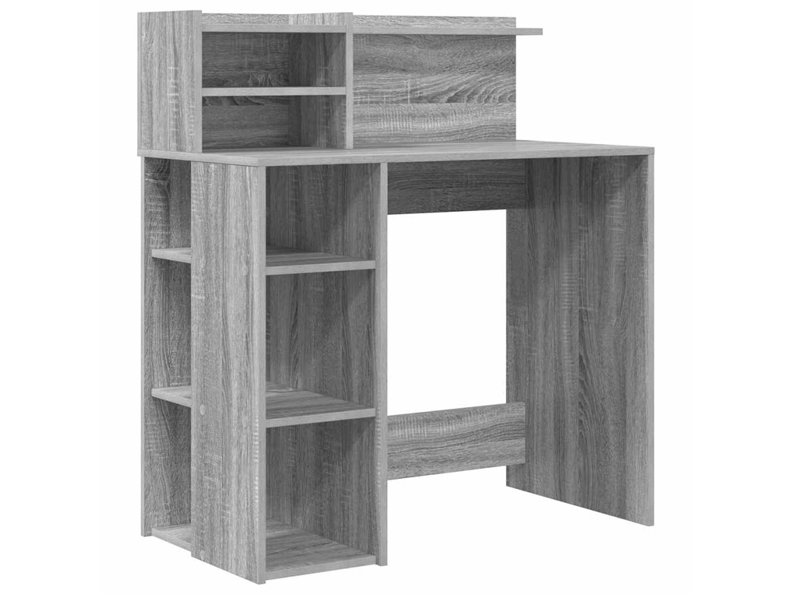 Escritorio Sonoma Gris | Escritorio secreter 90 x 48 x 101,5 cm Madera procesada