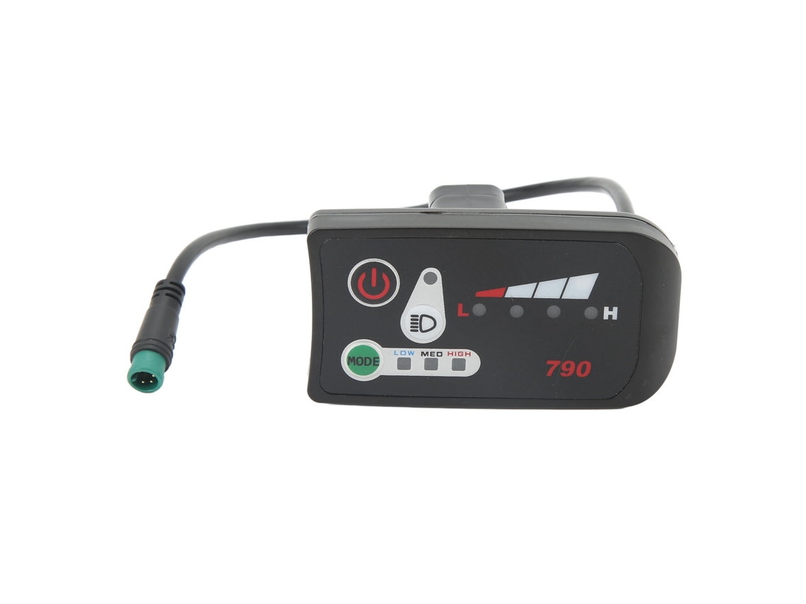 Painel De Display Led Para Bicicleta Elétrica (exibição De Energia, À Prova D'água)