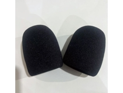 Funda de espuma lavable y resistente a la saliva, compatible con la mayoría de los micrófonos inalámbricos de mano.