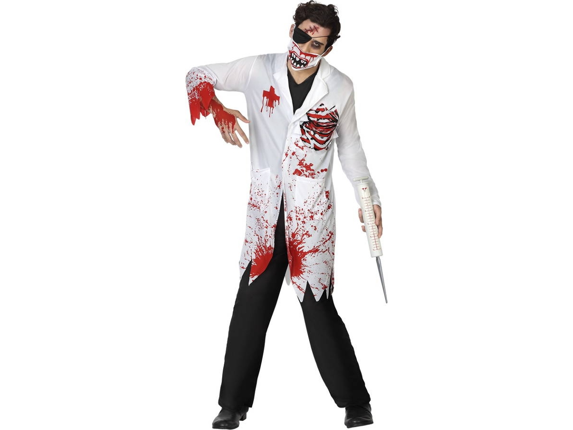 Disfraz de Hombre DISFRAZZES Doctor Sangriento (Talla: S)