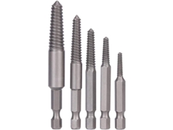 Herramienta para extraer tornillos rotos, 5 piezas, acero inoxidable | SIN MARCA