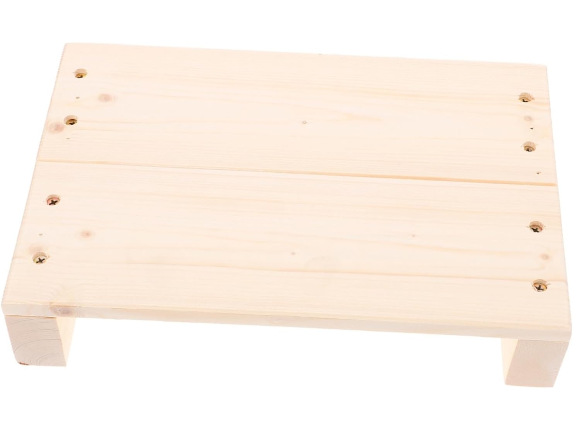 Taburete De Puerta Para Adultos, Plataforma De Madera Para Deslizar Debajo Del Escritorio O La Cama, Reposapiés De Cocina Y