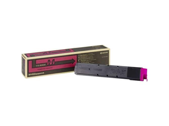Cartucho de Tóner Original KYOCERA TK-8305M Magenta para TASKalfa 3050ci, 3051ci, 3501i, 3550ci, 3551ci