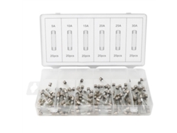120pcs Kit De Fusibles De Vidrio De Alarma Rápida Variedad Accesorios Industriales