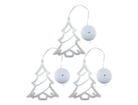 3 luces de ventosa para decoración de ventana de Navidad, árbol de Navidad.