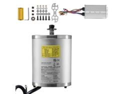 Kit de motor de CC sin escobillas Succebuy 72 V 3000 W con controlador de velocidad para karts, bicicletas eléctricas y scooters.