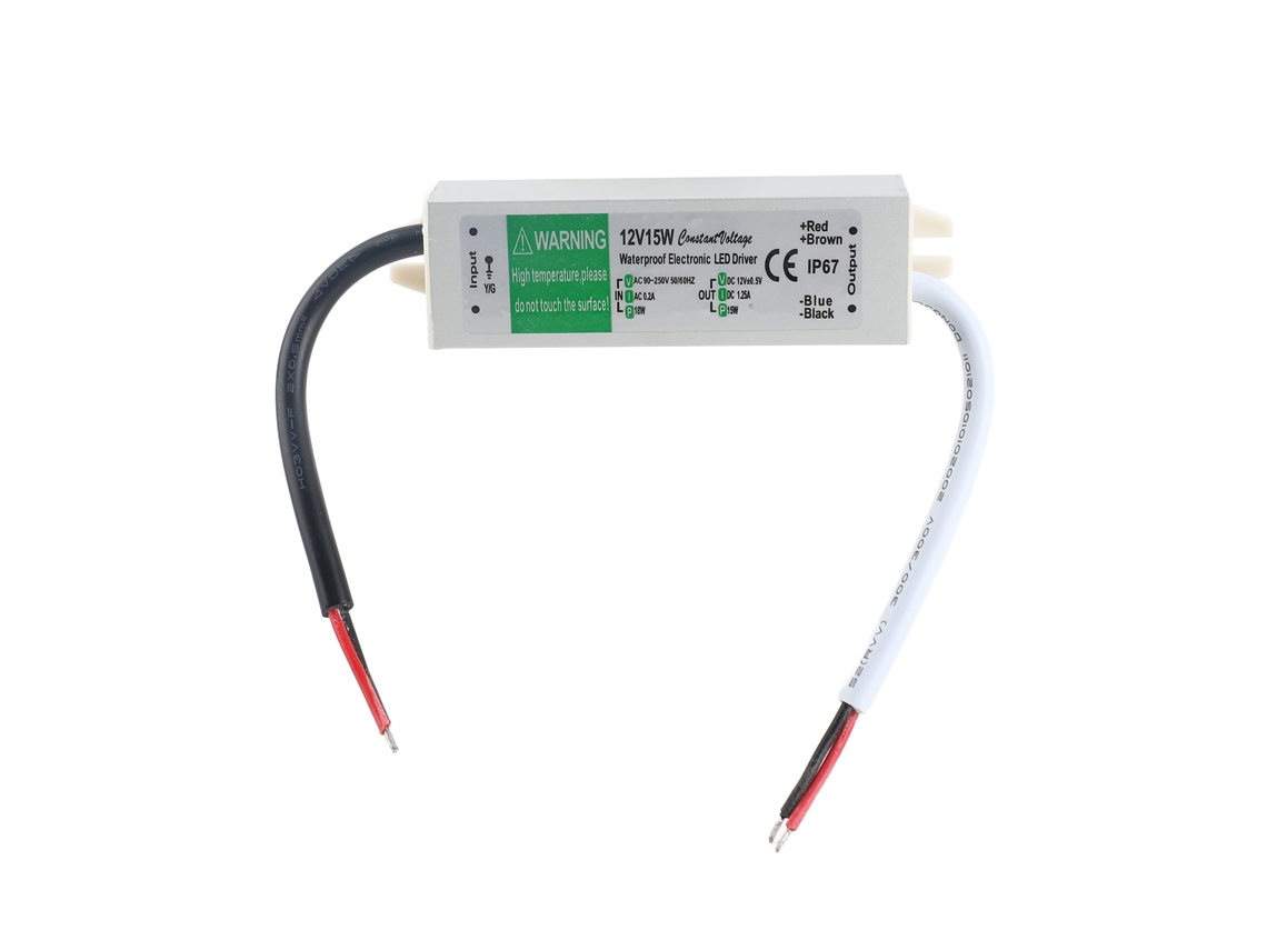 2026-driver Led Ip67 Transformador Adaptador De Alimentación 12v Para Tiras Led, Carteles Exteriores Y Luminarias De Luz