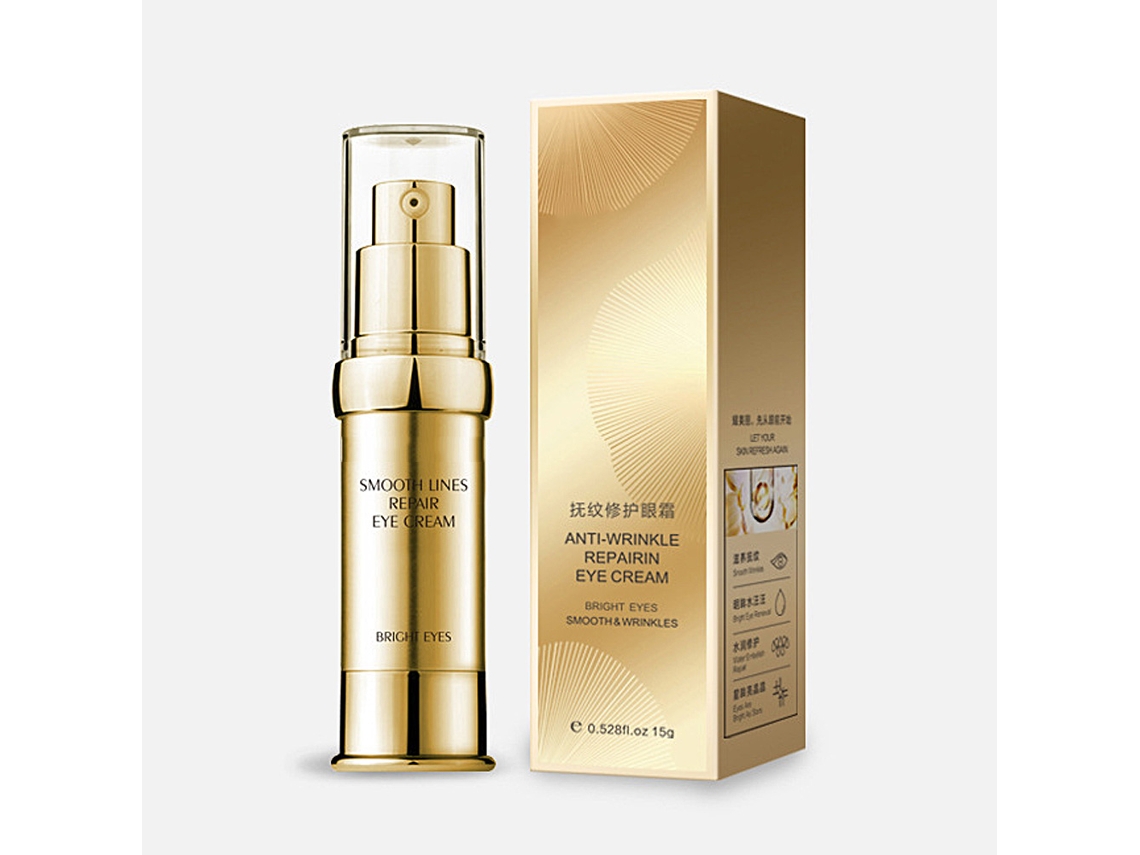Crema antiedad para el contorno de ojos con esencia antiarrugas, reduce bolsas y ojeras, cuidado facial para el contorno de ojos.