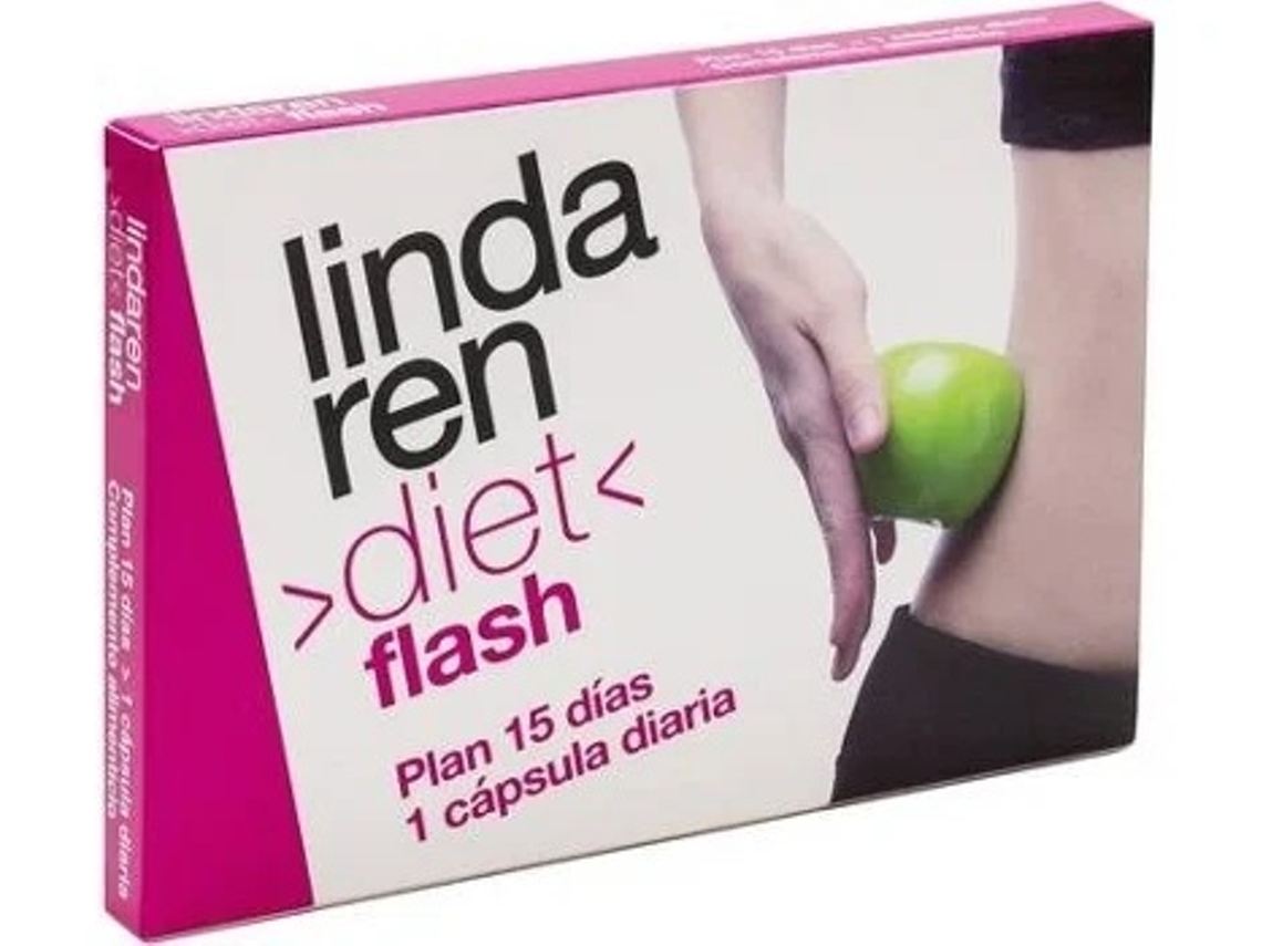 Complemento Alimenticio PLANTIS Lindaren Diet Flash (15 cápsulas)