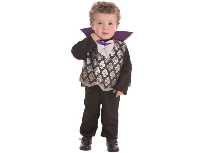 Disfraz de Bebé DISFRAZZES Vampiro Elegante (Talla: 6 a 12 meses)