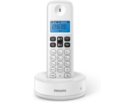 Teléfono Fijo PHILIPS D1611W/34 Blanco
