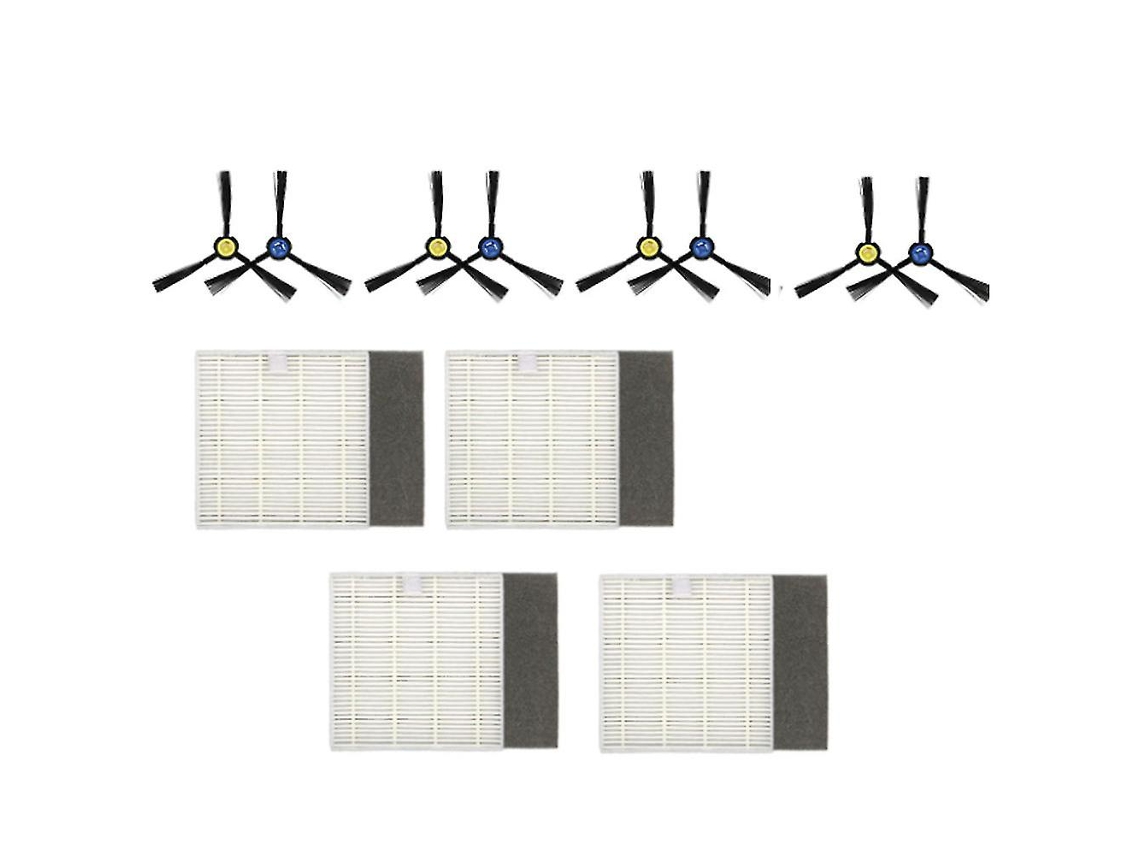 1 juego de accesorios para aspiradoras Ilife V8s X750 con cepillo lateral.