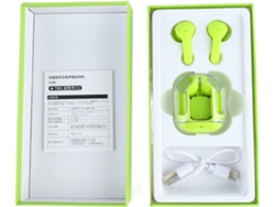 Mini Auriculares Inalámbricos Bluetooth Clear Ecc Con Pantalla Y Sonido