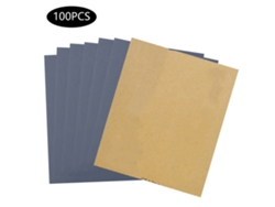 100 Hojas De Papel De Lija P1000 Para Uso En Seco Y Húmedo, Papel De Lija Abrasivo Resistente Al Agua.