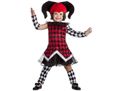 Disfraz de Niña DISFRAZZES Arlequina (Talla: 3 a 4 años)