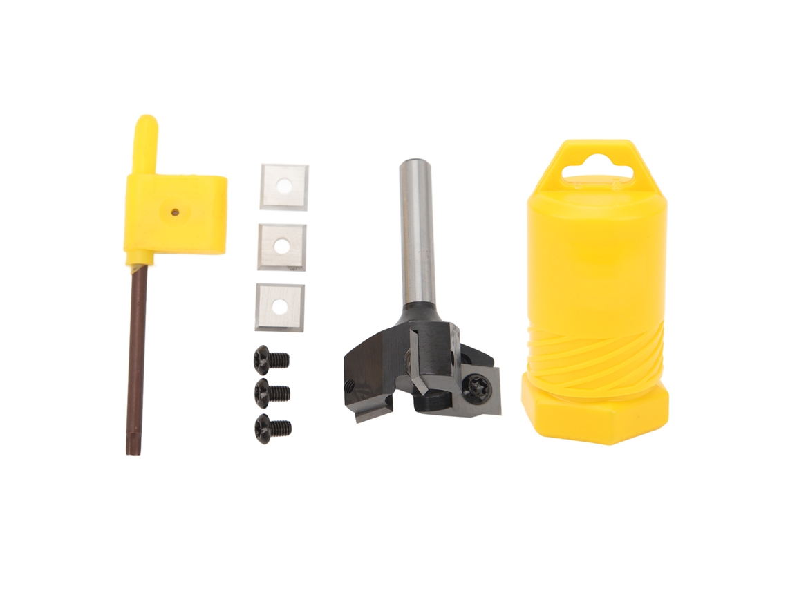 Broca Para Fresadora De Tablero De Alerón Con 3 Filos, Conexión De 8 Mm, Diámetro De Corte De 37 Mm Para Cepillar Y Ranurar En Madera.