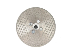 Disco De Corte E Esmerilado De Diamante 125mm M14 Para Pedra Mármore Granito Lajes