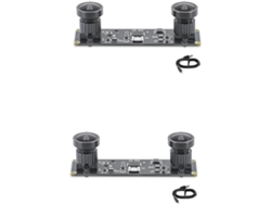 2 Cámaras Usb Vr Estéreo 3d Síncronas 3840x1080p 4mp 60fps Mini Módulo