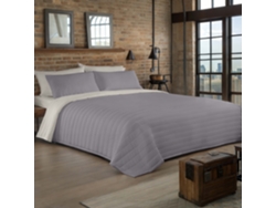 Colcha Bouti Reversible Bicolor L.807 Gris/l.198 Piedra Cama 180