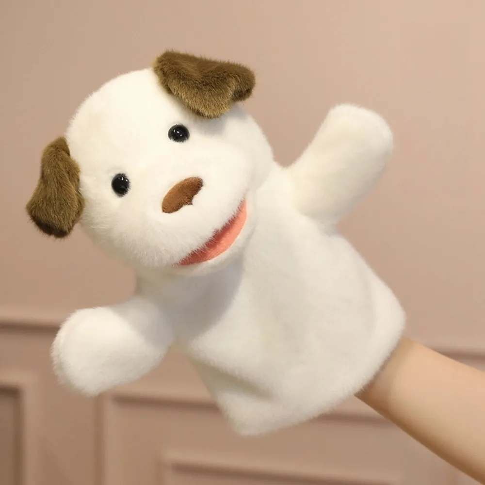 Marioneta De Mano De Dedo De Animal (perro) Para Educación Temprana, Muñeco De Dedo Suave Para Cuentos Interactivos