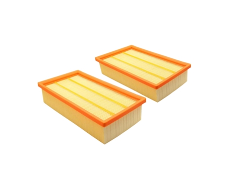 Filtro de aire de 2 piezas para Karcher Nt25/1 Nt35/1 Nt45/1 Nt55/1 Nt361 Eco Nt561 Eco Nt611 Eco filtros de repuesto a prueba de aceite