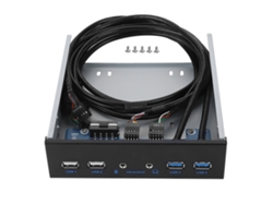 Panel Frontal Con Extensión Usb 3.0, Usb 2.0 19pin Y Hd Audio