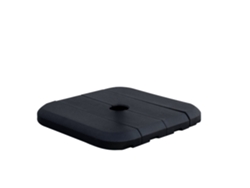 Pie Parasol Exterior Negro Base Rellenable 140 Garbar