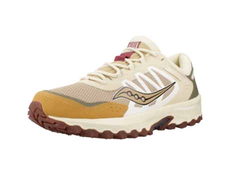 Zapatillas de Hombre SAUCONY Grid Peak Tecido Marrón (37)
