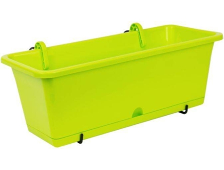 Maceta PROSPERPLAST Camelia W (Verde - 40.2 x 17 x 14.3 cm)
