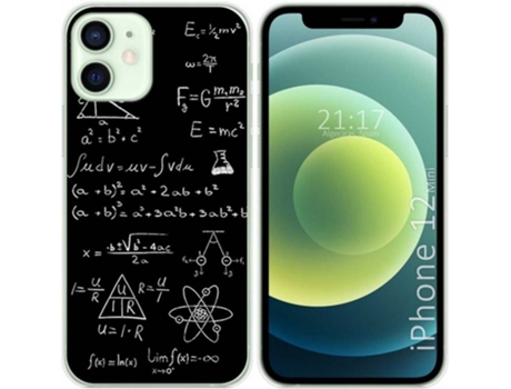 Carcasa iPhone 12 Mini (5.4) TUMUNDOSMARTPHONE Formulas Multicolor