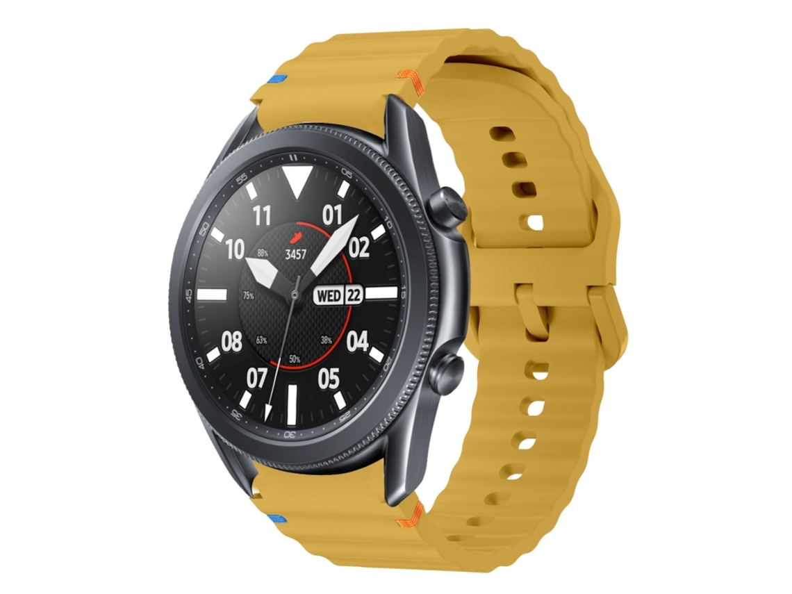 Correa para Samsung Galaxy Watch 3 (41 mm) - Silicona cosida con diseño de ondas