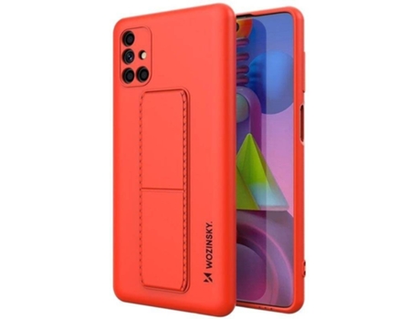 Carcasa Samsung Galaxy M51 LMOBILE Silicona Rojo