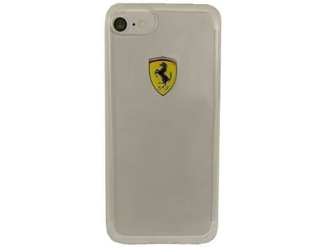 Funda Apple iPhone 7/8/Se 2020 FERRARI Anti-Choque (Transparente)