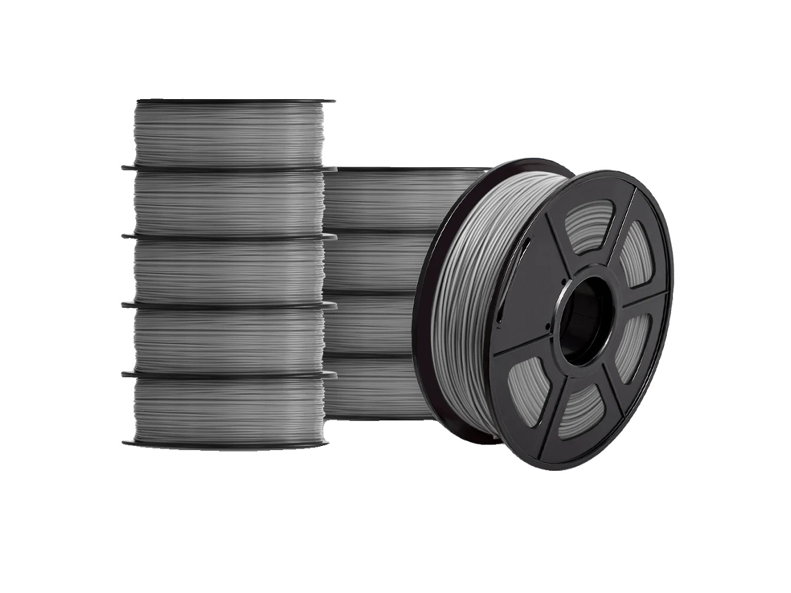 Filamento PLA de alta resistencia, ecológico, PLA Plus Gy, 10 rollos OEM