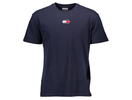 Camiseta TOMMY JEANS Algodón Hombre (XL - Azul)