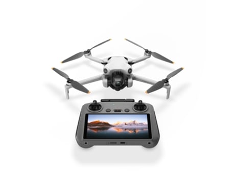 Mini Drone DJI Mini 4 Pro + DJI RC2 (4K - Autonomia: Hasta 34min - Gris)