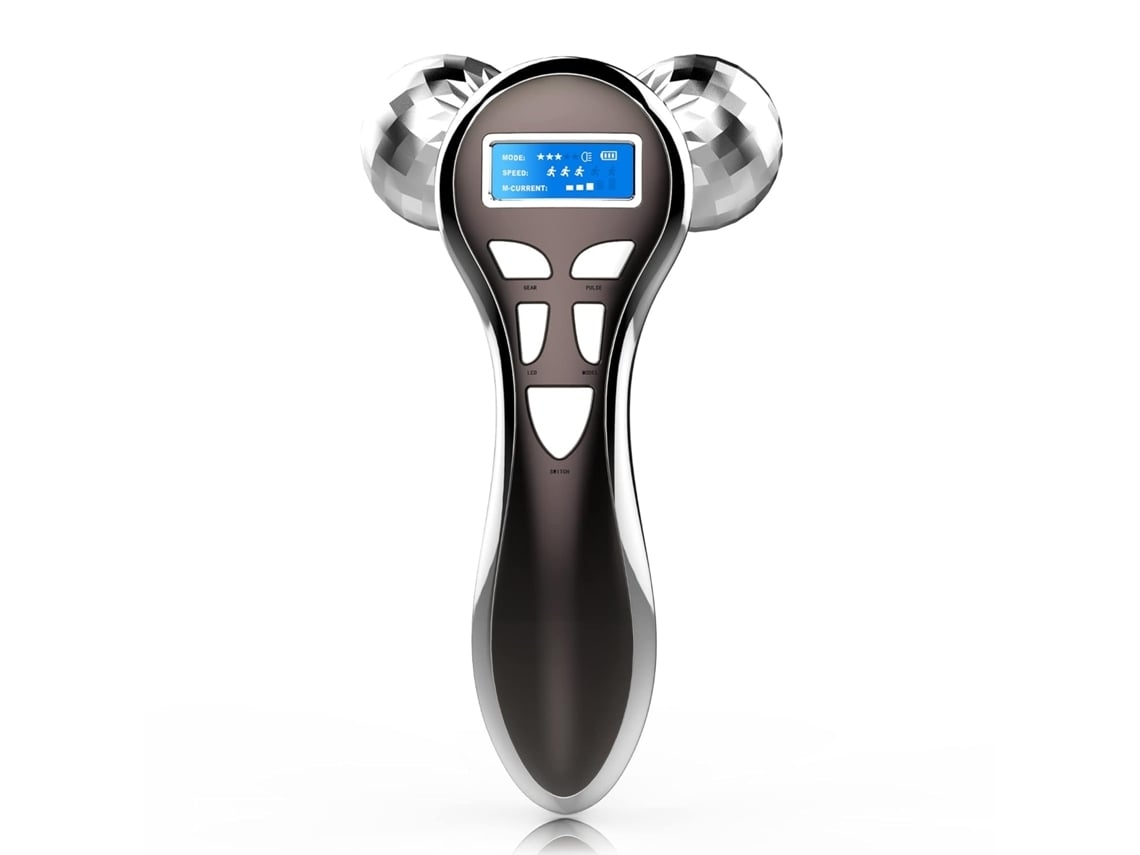 Dispositivo microfacial masajeador de rodillos, herramienta de belleza para el cuidado de la piel, masajeador facial 4D para rostro y ojos Chennnls
