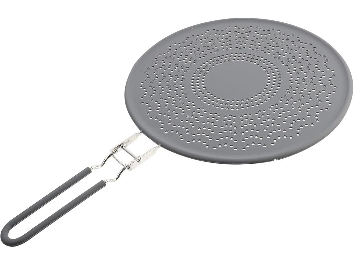 Protetor Contra Respingos De Silicone Com Filtro De Óleo Resistente Ao Calor Para Coar Óleo De Cozinha, Evita Respingos De Fritura