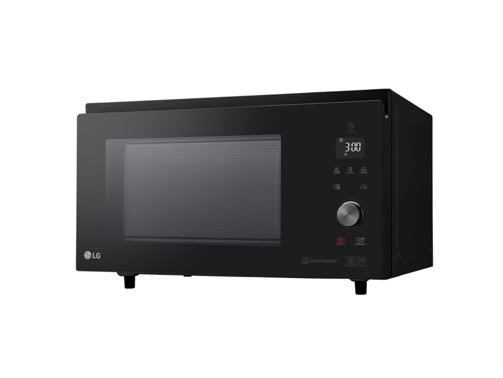 Microondas LG MJ3965BPS (39 L - Convección - Negro)