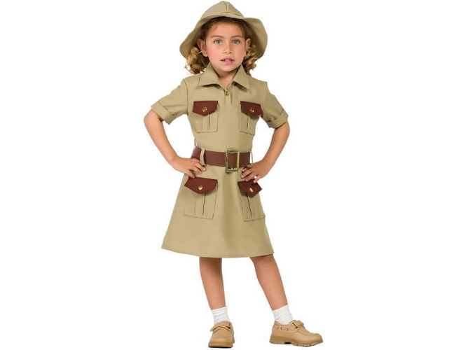 Disfraz de Niña DISFRAZZES Exploradora (Talla: 10 a 12 años)