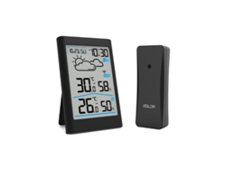 Termómetro de alta precisión para interiores y exteriores, monitor meteorológico inalámbrico a batería con tecnología de señal mejorada para transmisión a largo plazo.