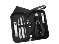 Kit De Herramientas De Acero Inoxidable De 7 Piezas Para Cortar Y Mantener Las Uñas*