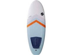 Tabla de Surf NSP Surf Foil 5´6´´ (Talla: 167 X 64 cm - Blanco y Azul)