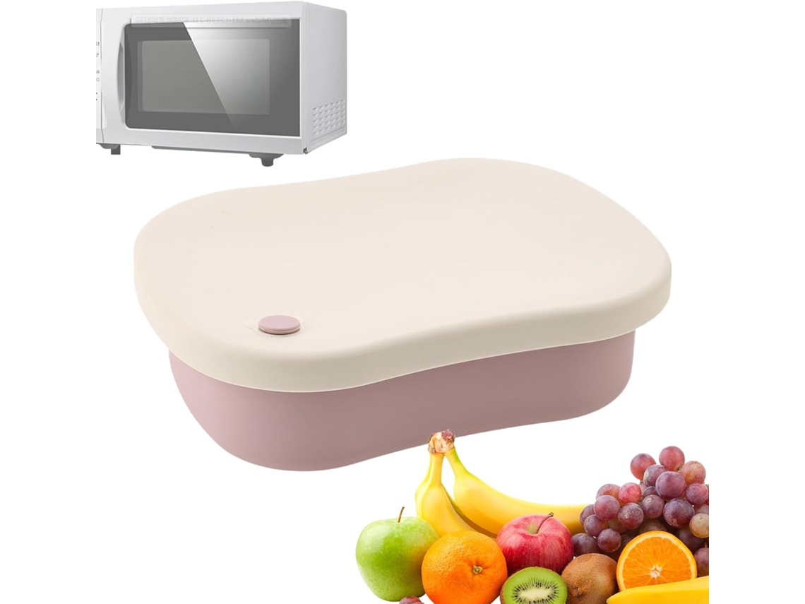 Fiambrera Para Hombre | Recipiente De Silicona De 3 Compartimentos Para Alimentos - Recipientes