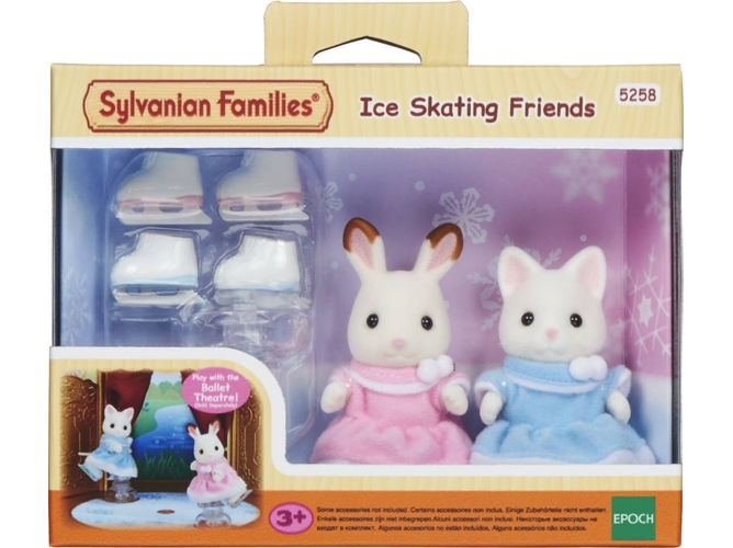 Conjunto de Figuras SYLVANIAN FAMILIES Patinadores Amigos