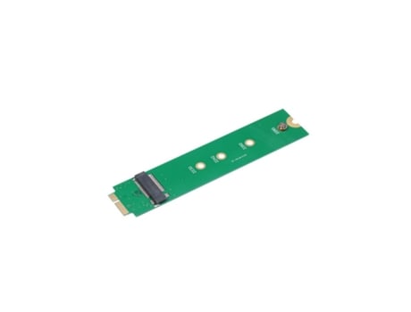 Convertidor HDD M2 NGFF SSD a A1369 A1370 Adaptador Soporte 2230 2242 2260 2280 Unidad de estado sólido para 2010 2011 MacBook Air verde