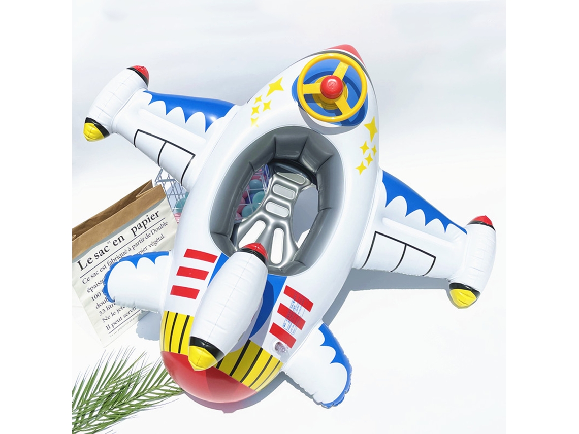 Pelota de natación cómoda para niños, tipo avión 1